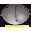 Stahlschale D: 47 cm mit Schraubf&uuml;&szlig;en f&uuml;r Kugelkollektion bis D 60 mm