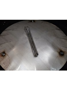 Stahlschale D: 58 cm mit Schraubf&uuml;&szlig;en f&uuml;r Kugelkollektion bis D 80 mm