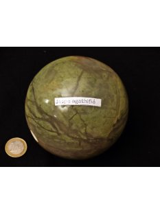 K100.05 Jaspis agalith Kugel Madagaskar 1420 g D 100 mm