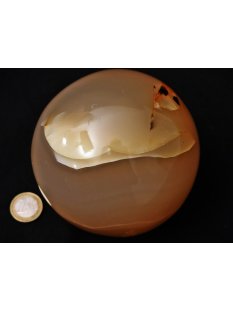 K100.04 Achat Kugel poliert 10 cm 1637 Gramm