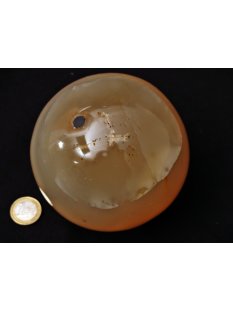 K100.04 Achat Kugel poliert 10 cm 1637 Gramm