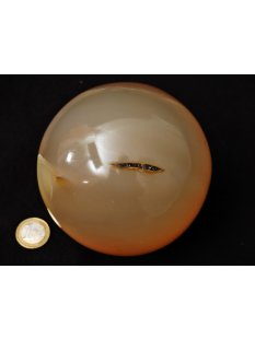 K100.04 Achat Kugel poliert 10 cm 1637 Gramm