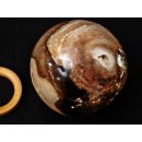 K100.12 Opal braun Kugel Madagaskar 1070 g D 95 mm
