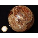 K100.12 Opal braun Kugel Madagaskar 1070 g D 95 mm