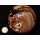 K100.12 Opal braun Kugel Madagaskar 1070 g D 95 mm