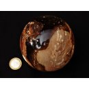 K100.12 Opal braun Kugel Madagaskar 1070 g D 95 mm