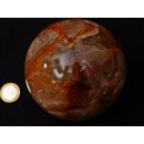K100.17 H&auml;matit Quarz Kugel poliert D: 100 mm original Madagaskar 1482 g