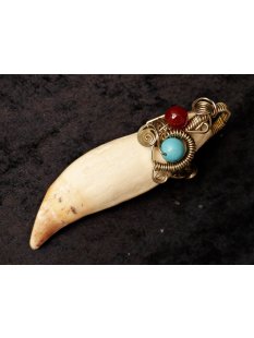 Anh&auml;nger Seel&ouml;wenzahn Nr.12 L:95 mm mit...