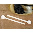 Knochen L&ouml;ffel. Salzl&ouml;ffel 10 cm = Code Z