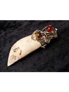 Anh&auml;nger Seel&ouml;wenzahn Nr.18 L:95 mm mit...