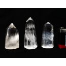 BKLOT.02= 14 St. Bergkristall Prismen 1A Qualit&auml;t mit verschiedenen Einschl&uuml;ssen 40 - 80 mm lang LOT = 1 kg