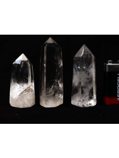 BKLOT.03= 18 St.Bergkristall Prismen 1A Qualit&auml;t mit verschiedenen Einschl&uuml;ssen 40 - 80 mm lang LOT = 1 kg