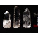 BKLOT.03= 18 St.Bergkristall Prismen 1A Qualit&auml;t mit verschiedenen Einschl&uuml;ssen 40 - 80 mm lang LOT = 1 kg