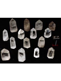 BKLOT.04= 15 St.Bergkristall Prismen 1A Qualit&auml;t mit...