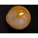 KH&auml;06 H&auml;matit braun Quarz Kugel poliert D: 80 mm AA Qualit&auml;t original Madagaskar 700 g