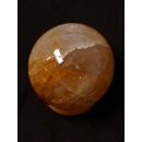 KH&auml;06 H&auml;matit braun Quarz Kugel poliert D: 80 mm AA Qualit&auml;t original Madagaskar 700 g