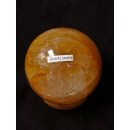 KH&auml;06 H&auml;matit braun Quarz Kugel poliert D: 80 mm AA Qualit&auml;t original Madagaskar 700 g