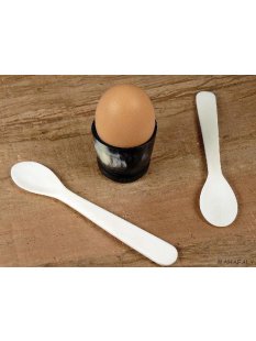 Knochen L&ouml;ffel Eierl&ouml;ffel VE = 2 St&uuml;ck 12 cm