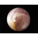 KrQ192 Rosenquarz Kugel  poliert D: 80 mm original Madagaskar 745 g