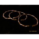 Armreifen aus Altgeld und Kupfer geschmiedet, typischer Mahafaly Schmuck, verstellbar