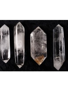 1 St&uuml;ck aus Lot Bergkristall Prismen Doppelender Madagaskar 1A Qualit&auml;t 51 - 70 g, L 55 - 95 g