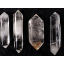 1 St&uuml;ck aus Lot Bergkristall Prismen Doppelender Madagaskar 1A Qualit&auml;t 51 - 70 g, L 55 - 95 g