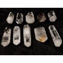 1 St&uuml;ck aus Lot Bergkristall Prismen Doppelender Madagaskar 1A Qualit&auml;t 51 - 70 g, L 55 - 95 g