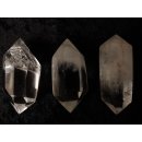 1 St&uuml;ck aus Lot Bergkristall Prismen Doppelender Madagaskar 1A Qualit&auml;t 71 - 90 g L 65 - 110 mm