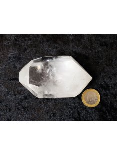 BKDE19 Bergkristall Prismen Doppelender Madagaskar 1A Qualit&auml;t 205 g 90 x 55 mm