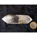 BKDE22 Bergkristall Prismen Doppelender Madagaskar 1A Qualit&auml;t 108 g 100 x 32 mm