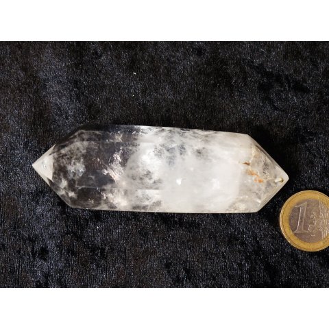 BKDE23 Bergkristall Prismen Doppelender Madagaskar 1A Qualit&auml;t 120 g 105 x 30 mm