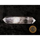 BKDE25 Bergkristall Prismen Doppelender Madagaskar 1A Qualit&auml;t 115 g 107 x 32 mm