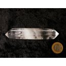 BKDE25 Bergkristall Prismen Doppelender Madagaskar 1A Qualit&auml;t 115 g 107 x 32 mm