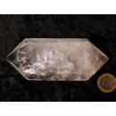 BKDE27 Bergkristall Prismen Doppelender Madagaskar 1A Qualit&auml;t 235 g 122 x 50 mm