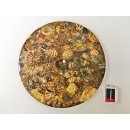 1 St&uuml;ck Ammonit PlatteTeller Untersetzer D 26 cm aus Ammoniten montiert