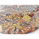 1 St&uuml;ck Ammonit PlatteTeller Untersetzer D 26 cm aus Ammoniten montiert