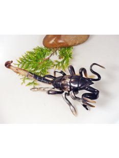 Hornfigur Skorpion einmaliges Sammlerst&uuml;ck L&auml;nge 26 cm = Code L