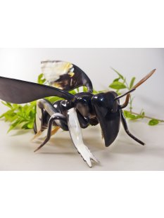 Hornfigur Fliege einmaliges Sammlerst&uuml;ck L&auml;nge 23 cm = Code L