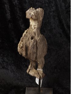 MF417 Kopfteil einer AloAlo der Sakalava Vogel LOLO ca. 20 cm 1945