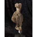 MF417 Kopfteil einer AloAlo der Sakalava Vogel LOLO ca. 20 cm 1945