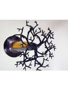 1 St&uuml;ck &Ouml;lfass Blech Deko Baobab 28 - 30 cm Preiscode H