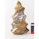 JaS64 Skulptur Freeform Flamme polychromer Madagaskar Jaspis 13 cm 760 g