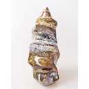 JaS64 Skulptur Freeform Flamme polychromer Madagaskar Jaspis 13 cm 760 g