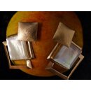 1 Paar Designer Ohrstecker 65 mm Perlmutt auf Messing vergoldet Lailah No.04