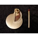 1 Paar Designer Ohrstecker D 45 mm Perlmutt auf Messing vergoldet Lailah No.05