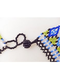 Embera Glasperlenschmuck Kette im Boho-Ibiza Stil No.01 = 45 cm