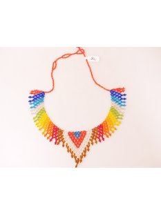 Embera Glasperlenschmuck Kette im Boho-Ibiza Stil No.10 =...