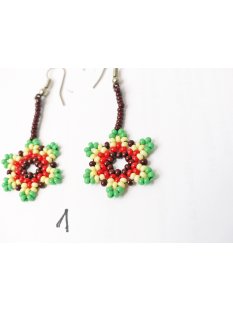 Embera Glasperlenschmuck Ohrh&auml;nger im Boho-Ibiza...