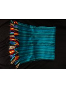 Schal aus Alpaka Wolle handgewebt in Kolumbien BIO 170 x...