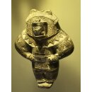 Replik 03 Anh&auml;nger kosmologische Figur Goldmuseum Bogota 75 x 35 mm